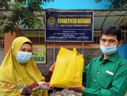 Panti Rumah Pintar Matahari terima bantuan sembako dari SD Muhammadiyah 11 Surabaya