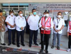 Bahas Perencanaan Tol Laut, Menhub Kunjungi Terminal Penumpang Gapura Surya Nusantara