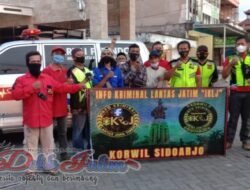 IKLJ Korwil Sidoarjo Kolaborasi Dengan Media Delik Jatim Bagi-bagi Takjil Bukber Bersama