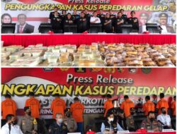 Polda Jatim Bersama Satgassus Merah Putih Polri Ungkap 2,5 Ton Sabu