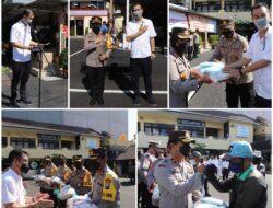 Polres Pelabuhan Tanjung Perak Salurkan Bantuan Dari Pengusaha NKRI
