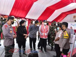 Kapolri Tinjau Pos Penyekatan Merak-Bakauheni Bersama Panglima TNI