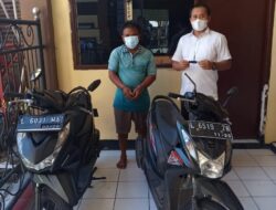 Sempat Dimassa, Pencuri Alumni Penjara Polsek Tambaksari Diringkus Polsek Kenjeran