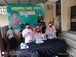 Gagalkan Penyelundupan Paket Narkoba Asal Malaysia, Polisi Ringkus Dua Kurir