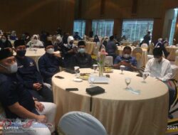 Persolid Kepengurusan, DPD Nasdem Surabaya Gelar Halal Bihalal Dihotel Mercure Surabaya