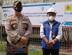 PLN GITET Cilegon bersama Polsek Pulomerak Adakan Simulasi Tanggap Darurat