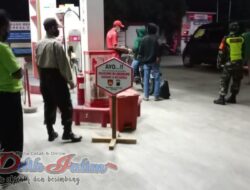 Patroli Sekaligus Ingatkan Petugas SPBU