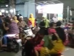 Waw…..Bazzar Di Jalan Bulak Banteng Madya Timbulkan Kerumunan