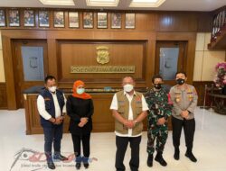 Antisipasi Peningkatan Kasus Covid-19 di Jatim, Forkopimda Gelar Rapat Koordinasi bersama BNPB di Polda Jatim