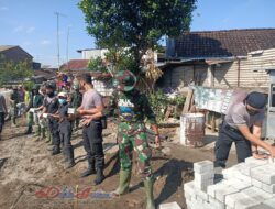 Sikap Gotong Royong Ialah Semboyan Satgas TMMD Reguler Ke-111