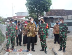Kompak..!! Wakil Walikota Bersama Dandim 0735/Surakarta Tinjau Sasaran Fisik TMMD