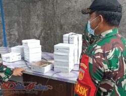 Kunjungi Dapur Lapangan, Tim Wasev Itdam IV/Diponegoro Mengecek Menu Makanan Satgas TMMD