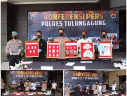 Satresnarkoba Polres Tulungagung  Ungkap 86 Kasus Dengan 104 Tersangka