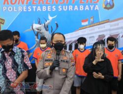 Satresnarkoba Polrestabes Surabaya Berhasil Gagalkan Peredaran 20.5 Kg Sabu-sabu