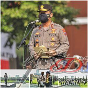 Bantu Penanganan Covid-19, Kapolda Jatim Ucapkan Terimakasih Untuk Personil Korps Brimob Polri