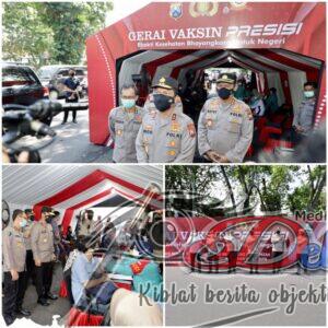 Dukung Percepatan Vaksinasi Polda Jatim Siapkan 503 Gerai