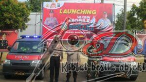 Percepat Vaksinasi, Polisi di Bojonegoro Meluncurkan Vaksin Mobile ASTUTI
