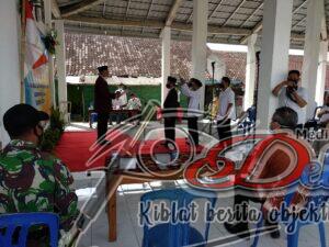 Babinsa Koramil 16/Wonosegoro Kodim 0724/Boyolali Hadiri Pengambilan Sumpah Jabatan