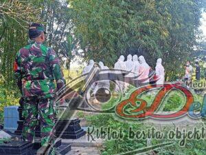 Babinsa Edukasi Sosialisasi Sampai Pemakaman Prokes