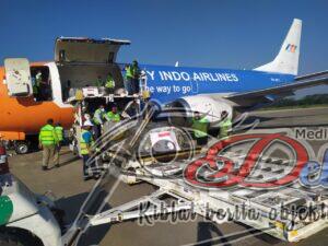 Lanud Smo Bantu Pengecekan Dokumen, Kiriman Tabung Oxygen Untuk Dinkes Surakarta