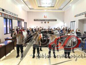 Kokohkan Sinergitas Hadapi Pandemi Covid-19, Polresta Banyuwangi  Adakan Silaturahmi Bersama Jurnalis