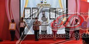 Hattrick, Polres Trenggalek Pecahkan Tiga Rekor MURI dan Terima Penghargaan Komnas PA
