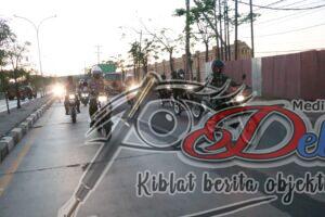 Menggunakan Motor, Pangdam dan Kapolda Jatim Cek Penanganan Pasien Covid
