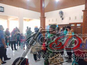 Babinsa Plosokerep Pantau Proses Vaksin Untuk Lansia