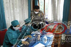 Polresta Malang Kota Berikan Layanan Vaksinasi Dosis Kedua