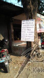 Aspirasi Pemilik Warung Di Kemerakan Yang Akan Di Gusur, Camat Terkesan Tutup Telinga