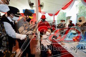 Kapolda Jatim saat cek Vaksinasi: Saya Bangga Jadi Alumni SMPN 1 Surabaya