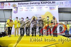 Tinjau SVMI di UI, Kapolri: Hilangkan Perbedaan Bersatu Lawan Covid-19