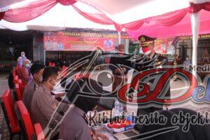 Sebanyak 250 WBP Lapas Kelas II B Ngawi mendapat Vaksinasi Covid-19