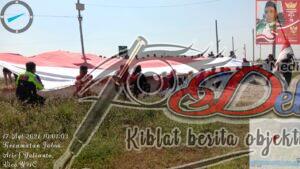 Kenang Pahlawan Di HUT RI Ke-76, All Komunitas Bentangkan Bendera Merah Putih Raksasa