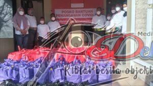 Tim Posko #Gerakan Berbagi Indonesia Sehat Indonesia Hebat Kabupaten Sampang Salurkan Bansos Untuk Warga Terdampak Pandemi