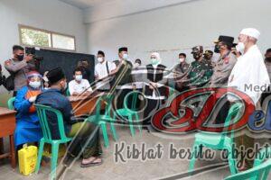 Forkopimda Jatim Kebut Vaksinasi Di lingkungan Pesantren