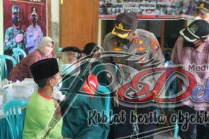 Polres Ngawi Gelar Vaksinasi Presisi Bhakti Bhayangkara di Ponpes Baitul Akbar