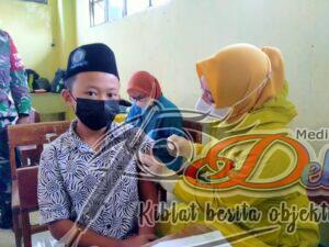 SMP Muven Gelar Vaksinasi Tahap Pertama