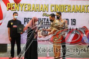 Untuk Penanganan Covid -19, PT AMA Berupa Probiotik EM – 1 Berikan CSR Ke Polresta Malang Kota