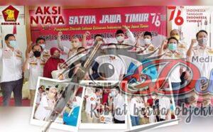 Peringati HUT RI Ke-76, PD Satria Jatim Gelar Baksos Kepada Para Penyandang Disabilitas