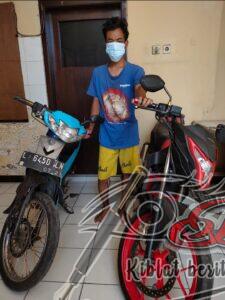 Apes Saat Hendak Ambil Motornya, Pencuri Ini Ditangkap Polisi