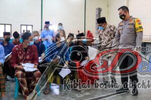 Ratusan Santri Ponpes Tambakberas Jalani Vaksinasi Yang Digelar Polres Jombang