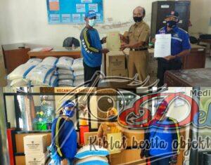 Melalui Tagana Dan KSB, Dinsos Kabupaten Madiun Dropping Ratusan Paket Bansos