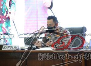 Arahan Kapolri ke Forkopimda Kalbar Terkait Penanganan Covid-19