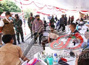 Kapolri Harap Target Pemerintah Segera Terwujud Saat Tinjau Vaksinasi Di NTB