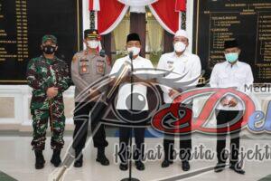 Kepala Staf Kepresidenan RI Apresiasi Kinerja Forkopimda Kabupaten Sampang Dalam Penanganan Covid-19