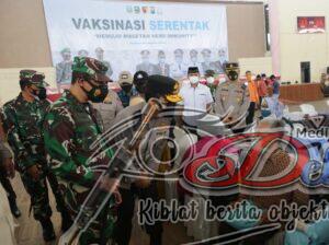 Forkopimda Jatim Sasar Vaksinasi Lansia di Magetan