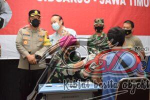 Kapolresta Sidoarjo Pantau Vaksinasi Alumni AKABRI 1998 di Gereja