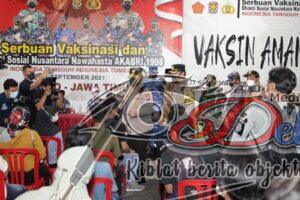 Sinergitas TNI-Polri, Alumni AKABRI 98 Nawahasta Gelar Vaksinasi dan Baksos