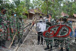 Kunjungi TMMD Danrem Harapkan Ekonomi Warga Meningkat